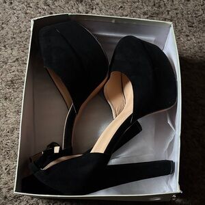 Chic Black Women's Platform Heels